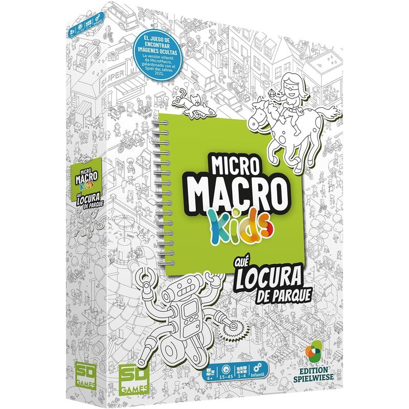 Juego de Mesa Que Locura de Parque español SD GAMES