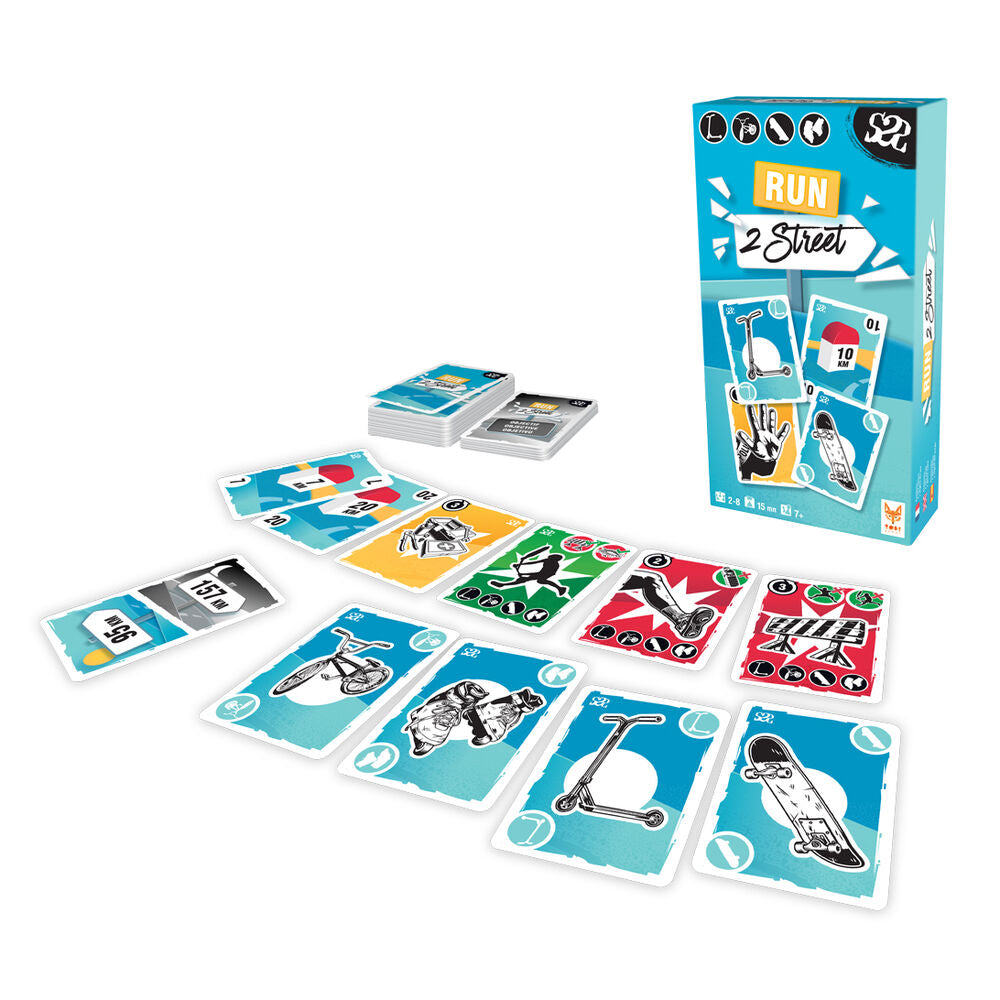 Juego de cartas Run 2 Street TOPI GAMES