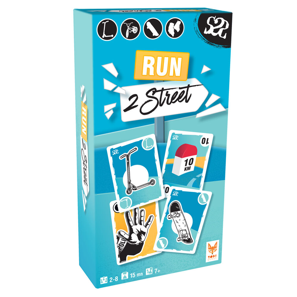 Juego de cartas Run 2 Street TOPI GAMES