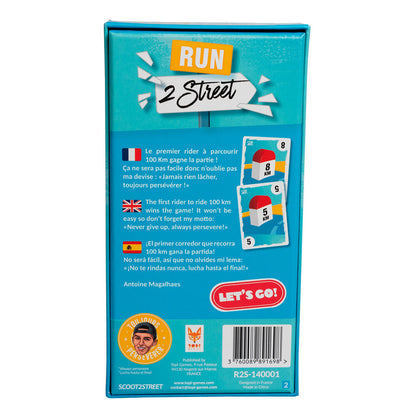 Juego de cartas Run 2 Street TOPI GAMES