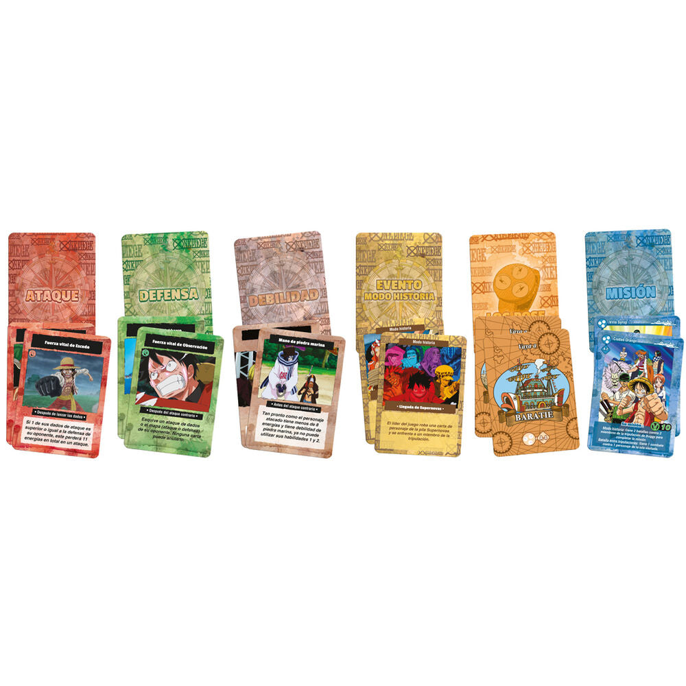 Juego de mesa Isla de Aventuras One Piece español TOPI GAMES