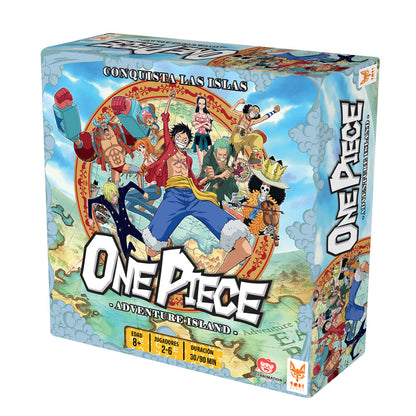 Juego de mesa Isla de Aventuras One Piece español TOPI GAMES