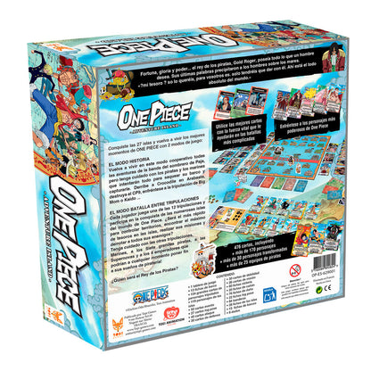 Juego de mesa Isla de Aventuras One Piece español TOPI GAMES
