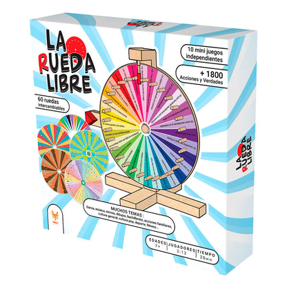 Juego de mesa La Rueda Libre español TOPI GAMES