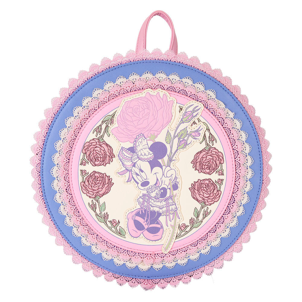 Mochila Floral Minnie Disney Loungefly 23cm LOUNGEFLY