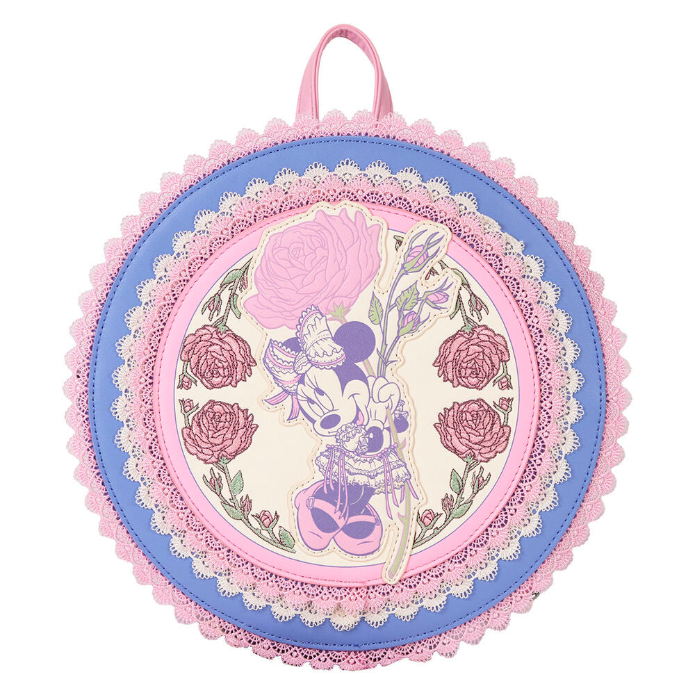 Mochila Floral Minnie Disney Loungefly 23cm LOUNGEFLY