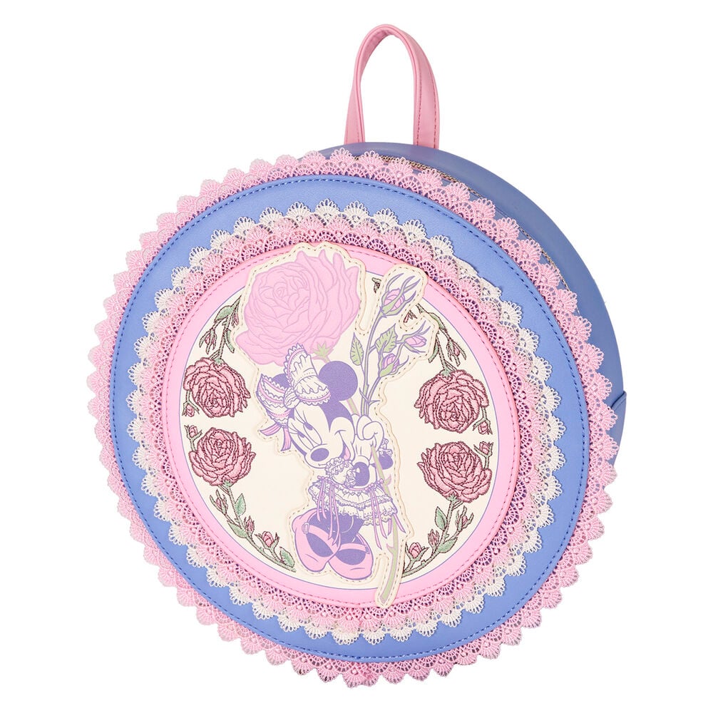 Mochila Floral Minnie Disney Loungefly 23cm LOUNGEFLY