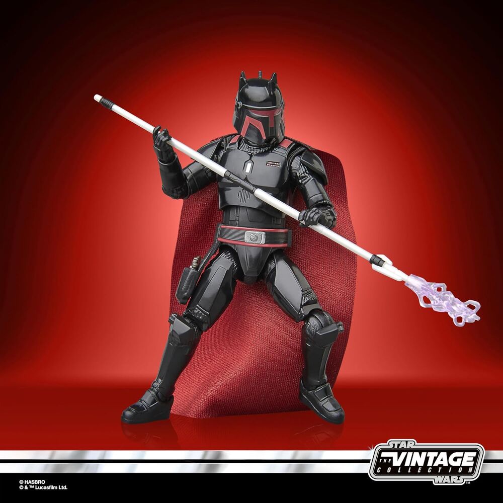 Figura Moff Gideon Dark Trooper Armor The Mandalorian Star Wars 9,5cm HASBRO