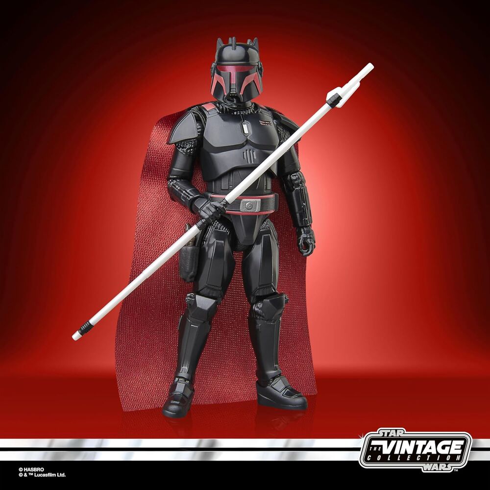 Figura Moff Gideon Dark Trooper Armor The Mandalorian Star Wars 9,5cm HASBRO