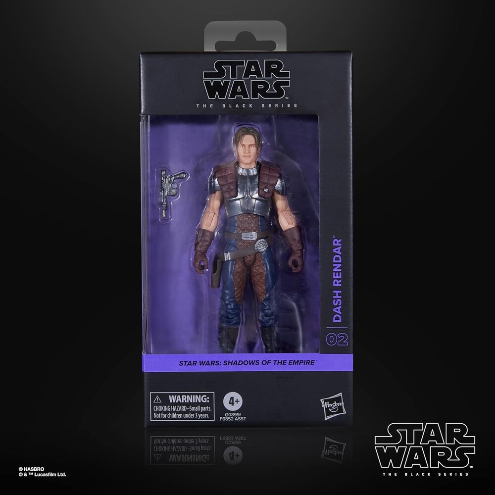 Figura Dash Rendar Sombras del Imperio Star Wars 15cm HASBRO