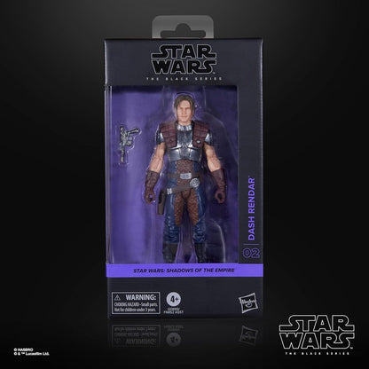 Figura Dash Rendar Sombras del Imperio Star Wars 15cm HASBRO
