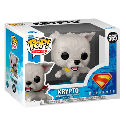 Figura POP DC Comics Superman Krypto FUNKO