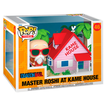 Figura POP Town Dragon Ball Master Roshi At Kame House FUNKO