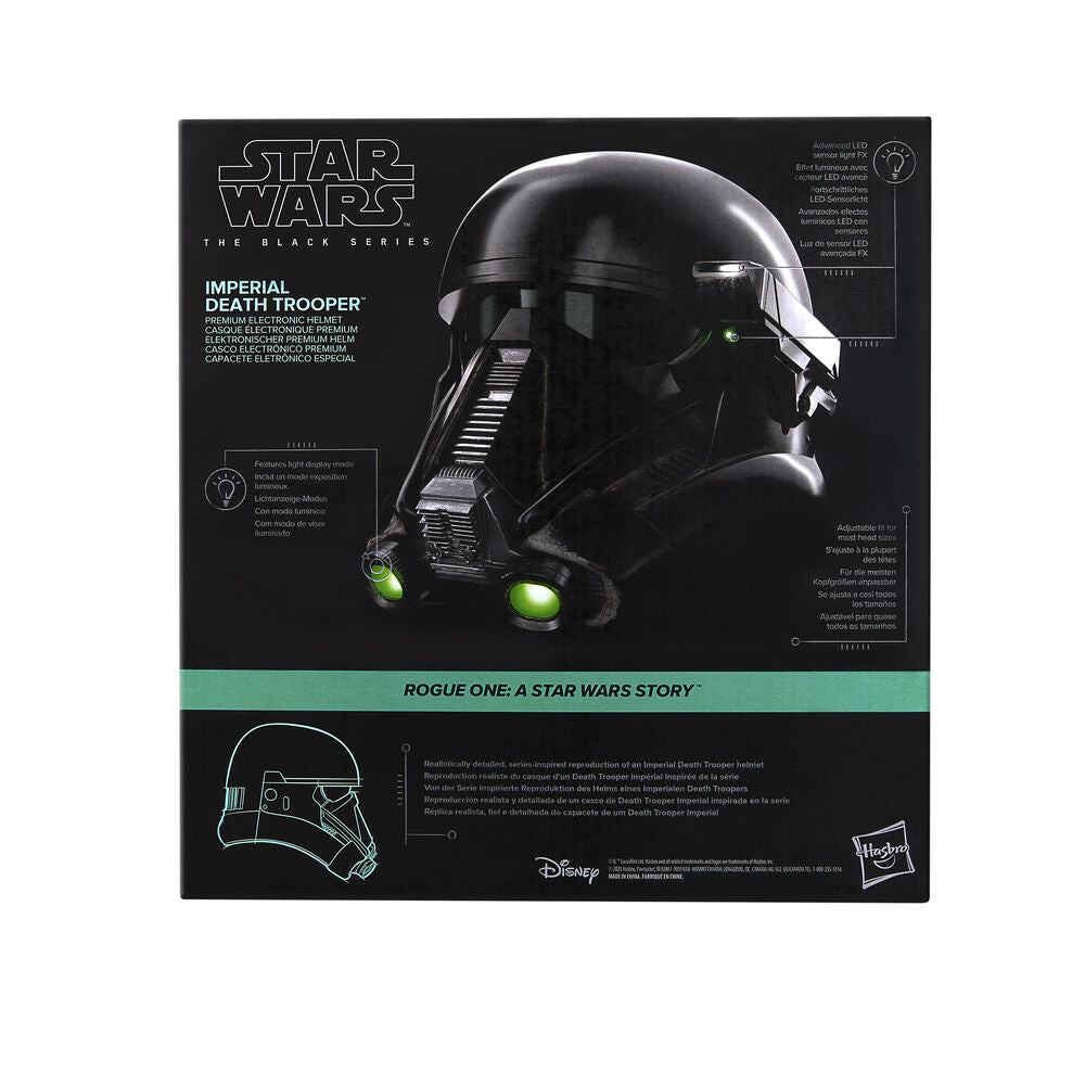 Casco electronico Imperial Death Trooper Star Wars HASBRO