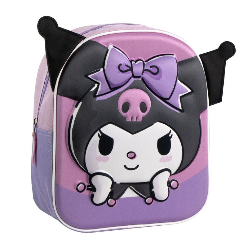 Mochila 3D Kuromi Hello Kitty 28cm CERDÁ