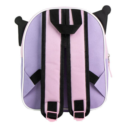 Mochila 3D Kuromi Hello Kitty 28cm CERDÁ