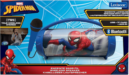 Altavoz con microfono bluetooth Spiderman Marvel LEXIBOOK