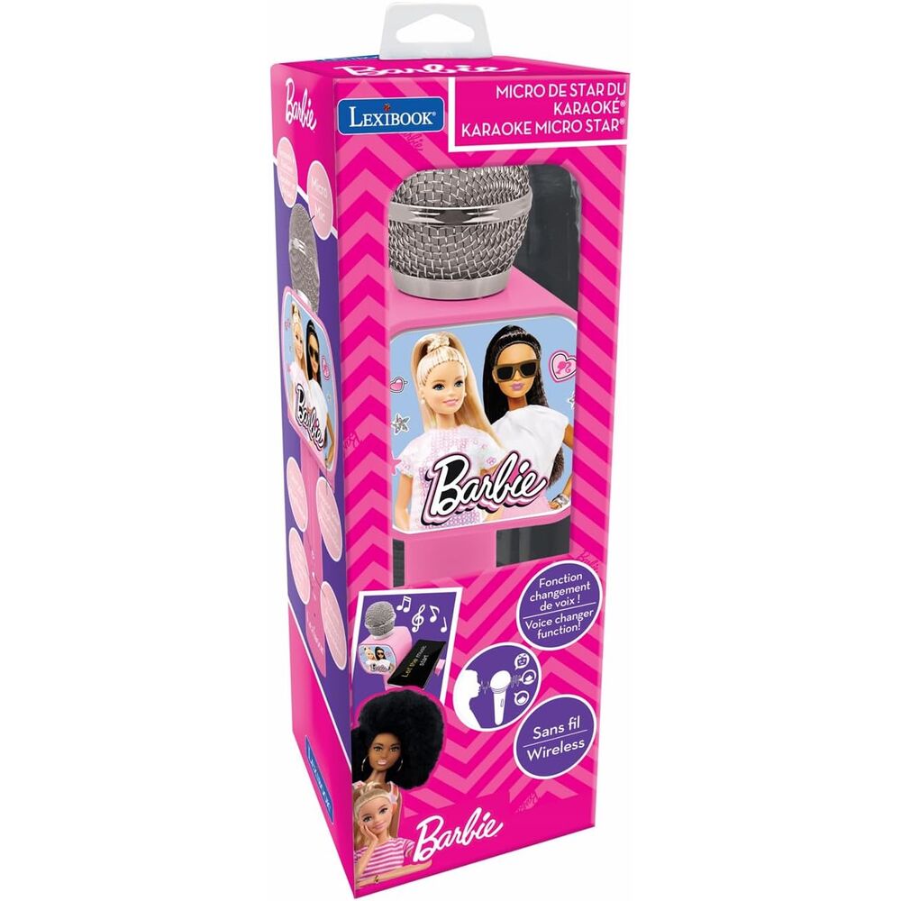 Microfono Karaoke Barbie LEXIBOOK