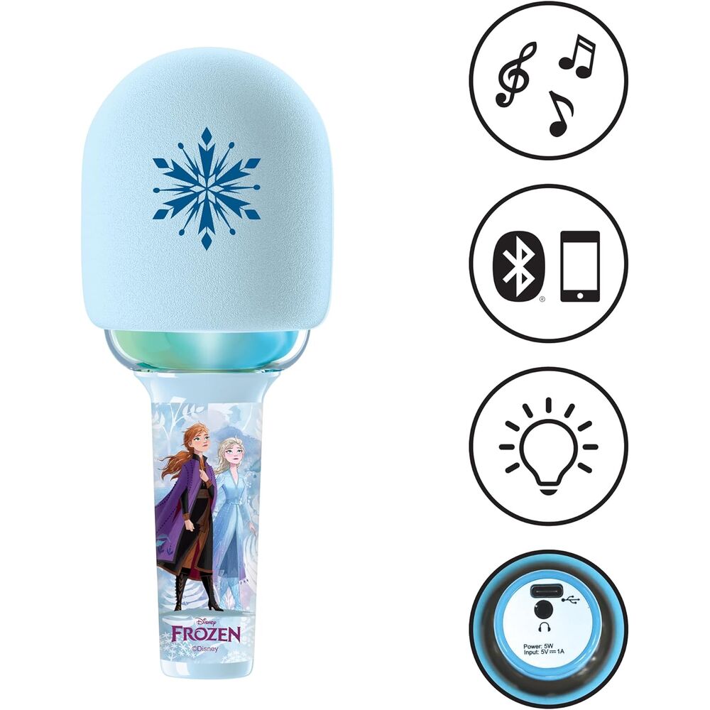 Microfono Karaoke Frozen Disney LEXIBOOK