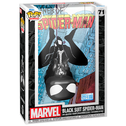 Figura POP Comic Cover Spider-Man Black Suit Spiderman FUNKO