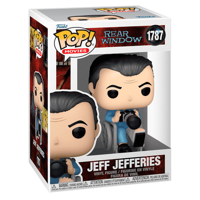 Figura POP La ventana indiscreta Jeff Jefferies FUNKO