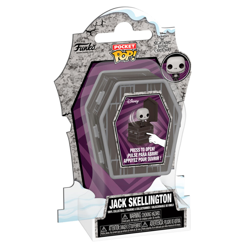 Figura Pocket POPers Disney Pesadilla Antes de Navidad Jack FUNKO