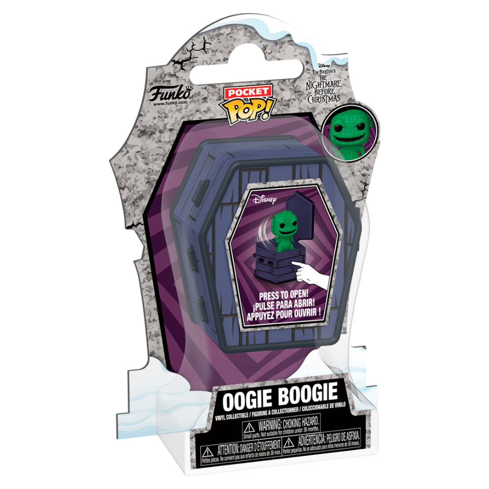 Figura Pocket POPers Disney Pesadilla Antes de Navidad Oogie Boogie FUNKO