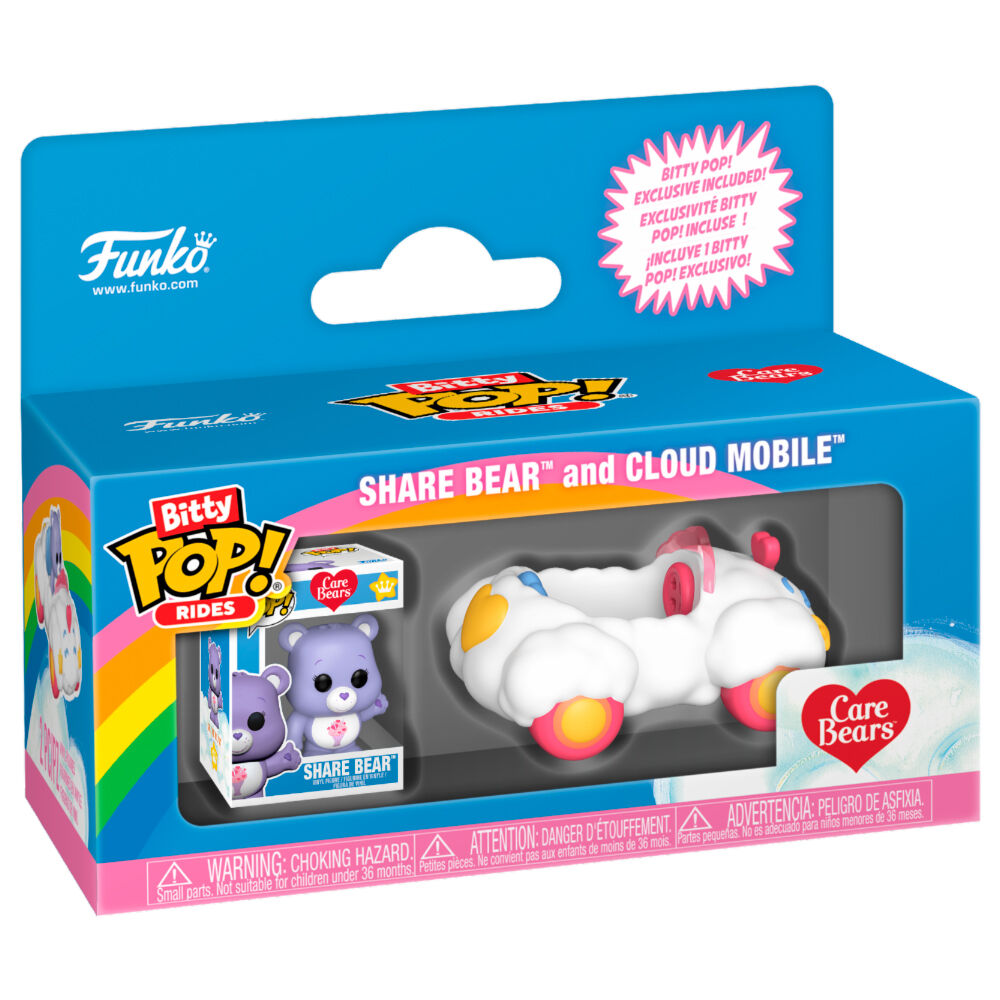 Figura Bitty POP Ride Osos Amorosos Nube Movil FUNKO