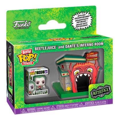 Figura Bitty POP Town Beetlejuice Sala del Infierno de Dante FUNKO
