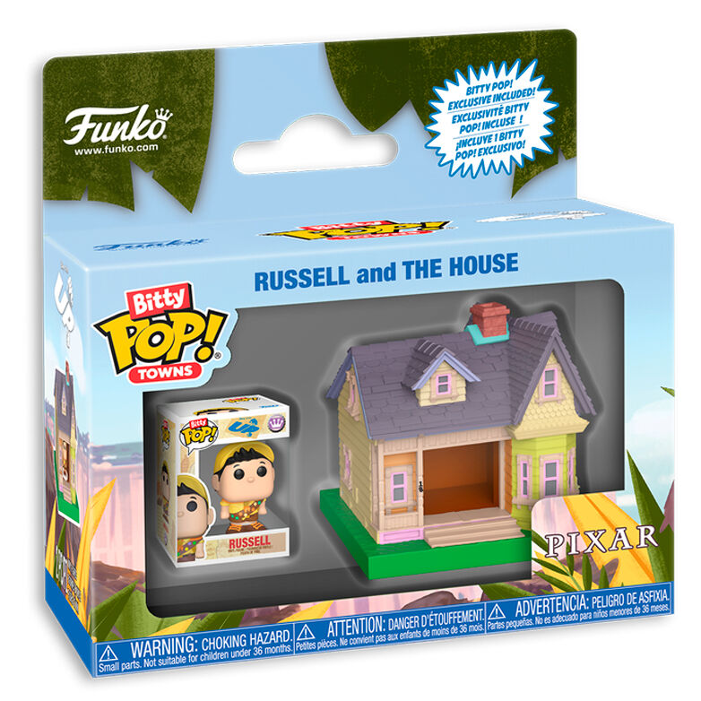 Figura Bitty POP Town Disney Pixar Up Russel y la Casa FUNKO