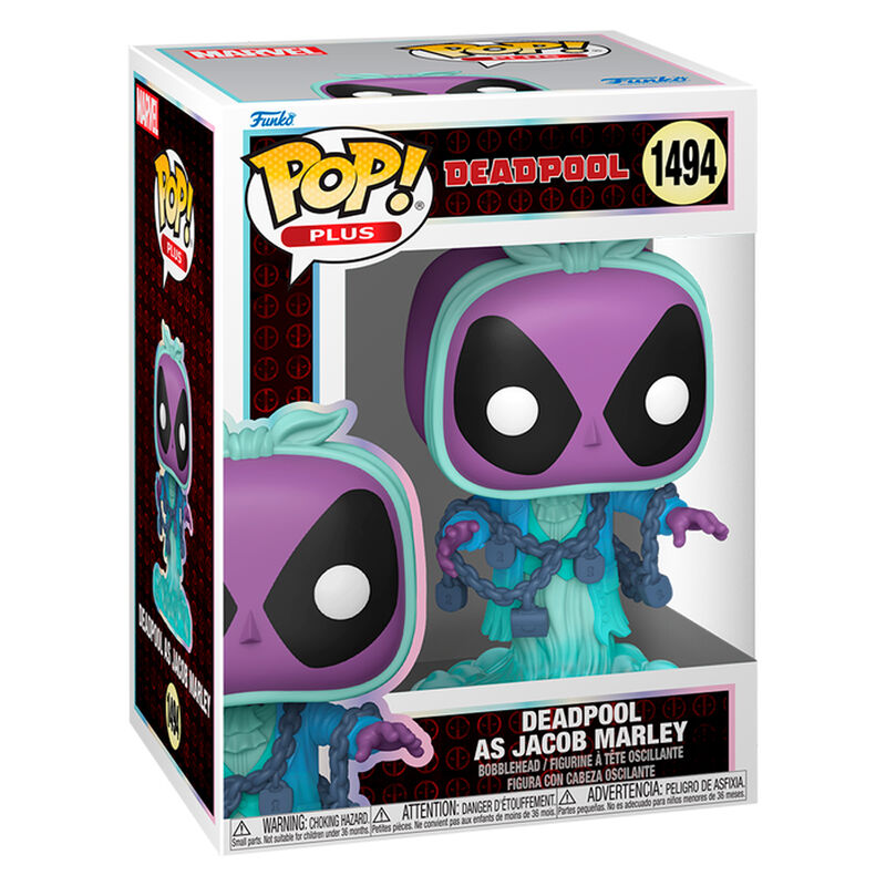Figura POP Plus Marvel Deadpool - Deadpool as Jacob Marley FUNKO