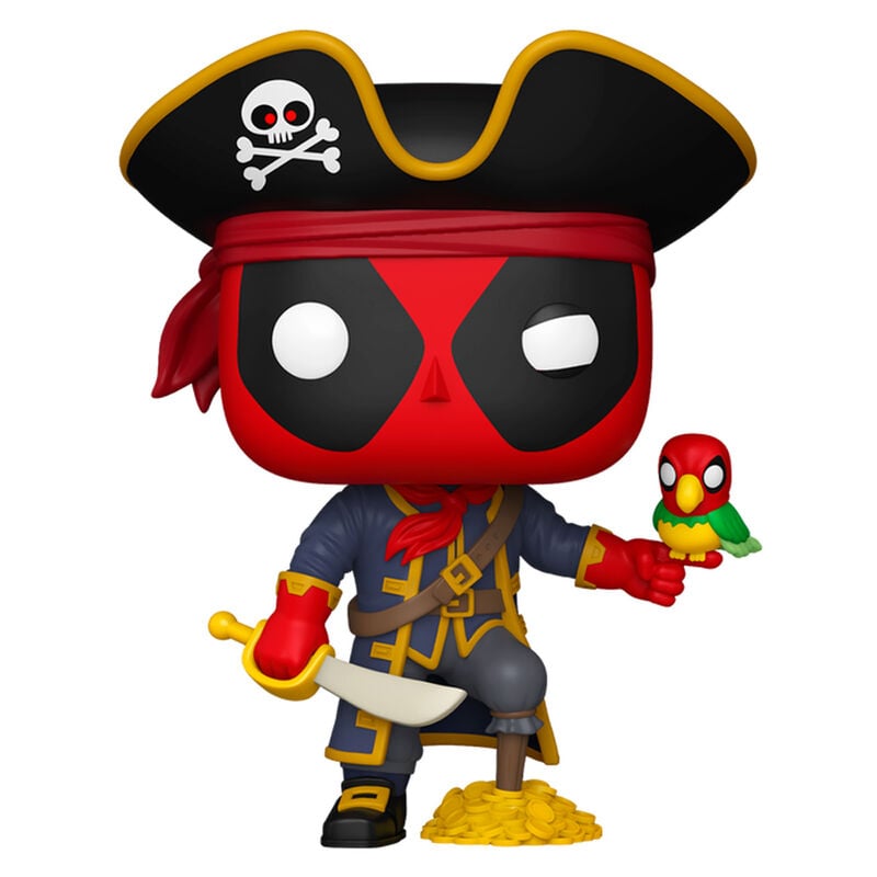 Figura POP Plus Marvel Deadpool - Deadpool as Long John Silver FUNKO