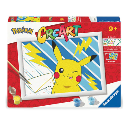 Kit de pintura CreArt Pikachu Pokemon RAVENSBURGER