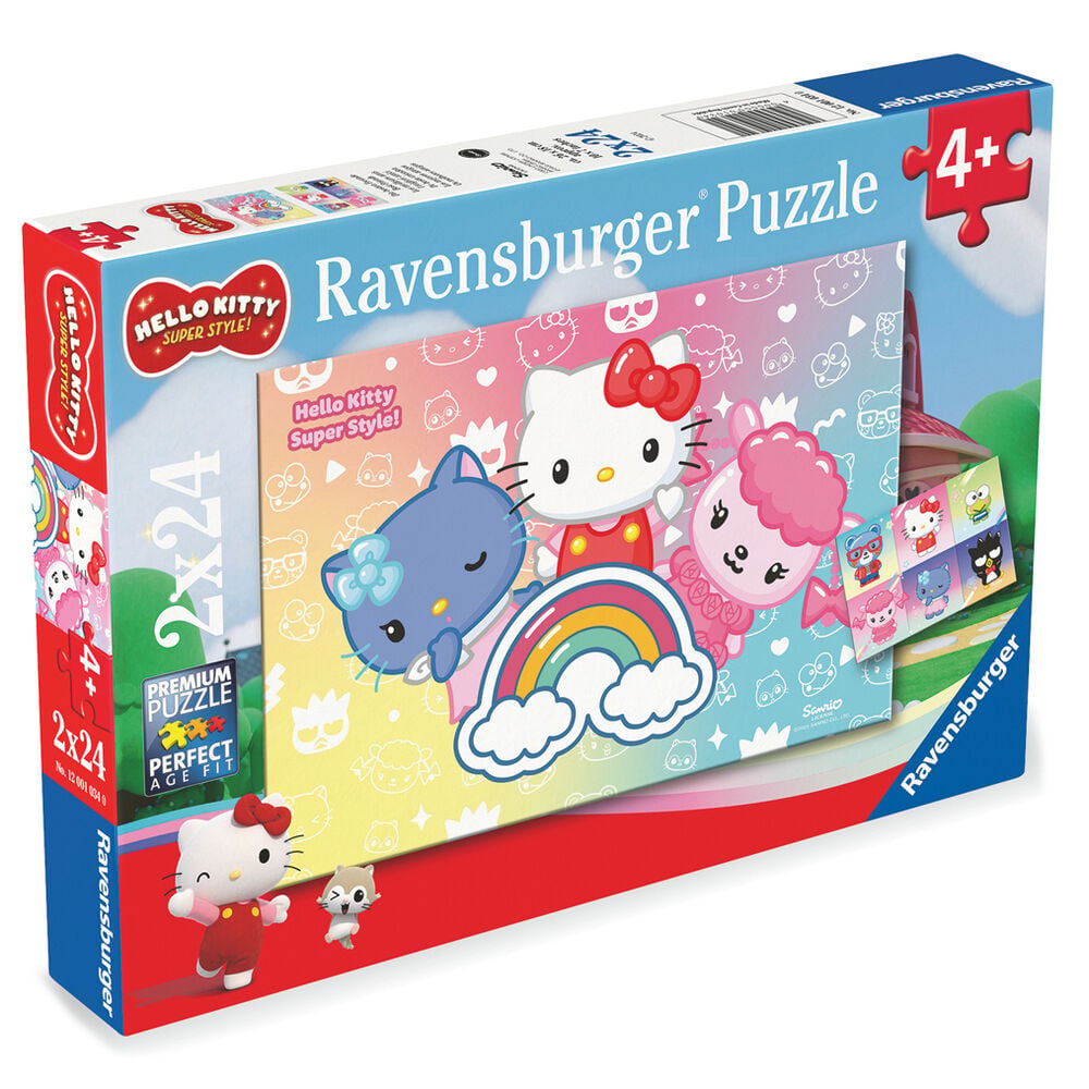 Puzzle Hello Kitty 2x24pzs RAVENSBURGER