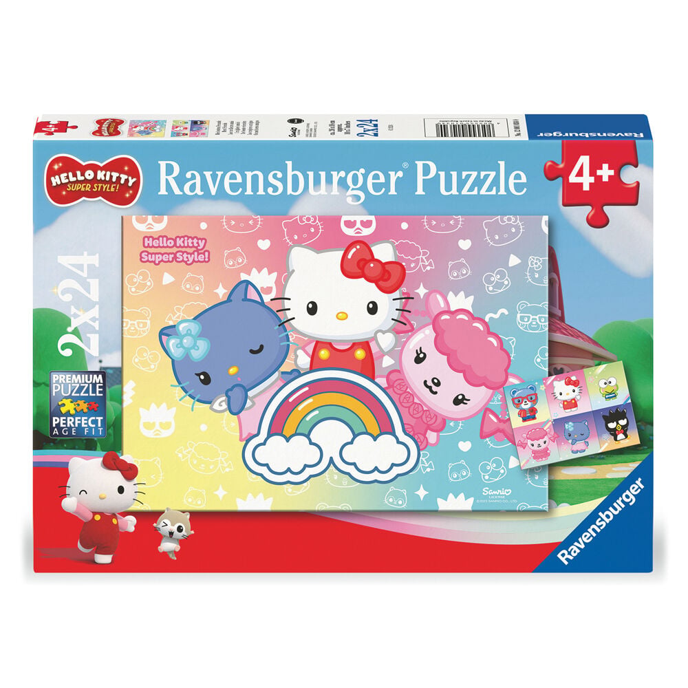 Puzzle Hello Kitty 2x24pzs RAVENSBURGER