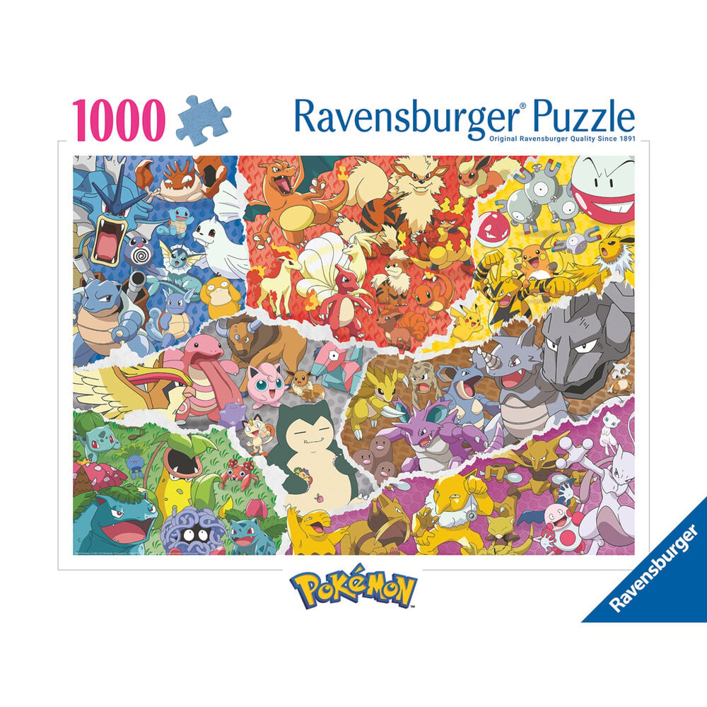 Puzzle Pokemon 1000pzs RAVENSBURGER