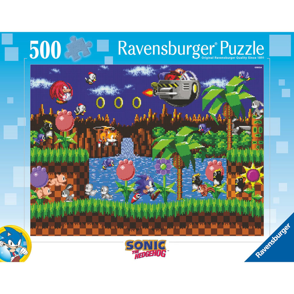 Puzzle Sonic the Hedgehog 500pzs RAVENSBURGER