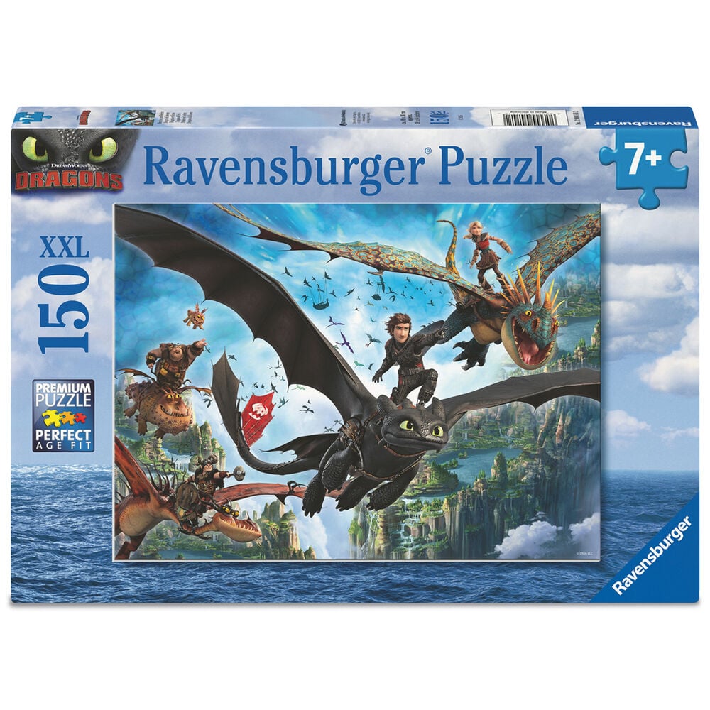 Puzzle Como Entrenar a tu Dragon 2 XXL 150pzs RAVENSBURGER
