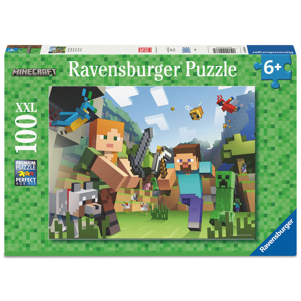 Puzzle Minecraft XXL 100pzs RAVENSBURGER