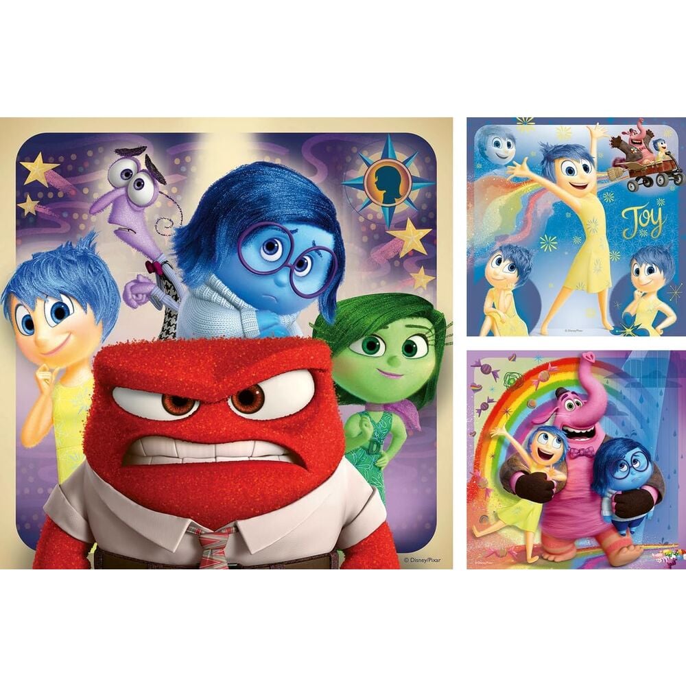 Puzzle Del Reves Disney Pixar 3x49pzs RAVENSBURGER