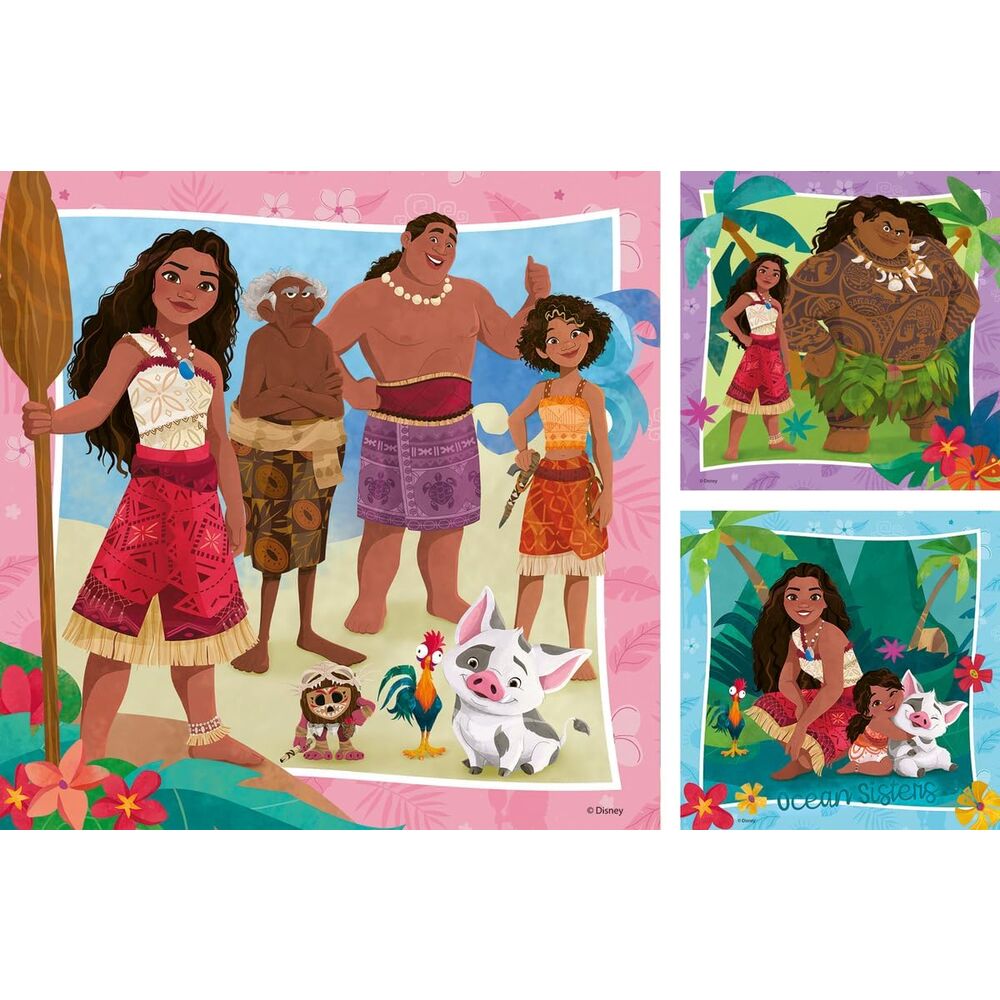 Puzzle Vaiana 2 Disney 3x49pzs RAVENSBURGER