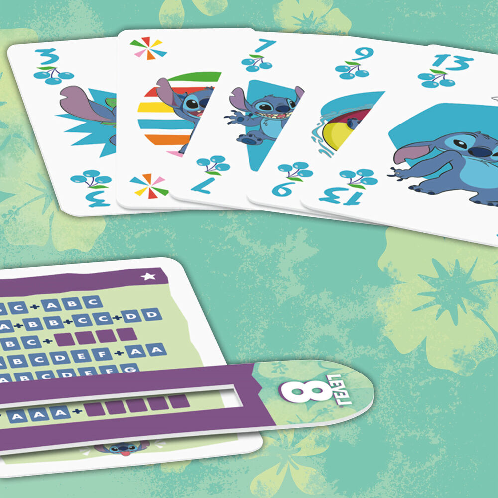 Juego de Cartas Level 8 Stitch Disney RAVENSBURGER