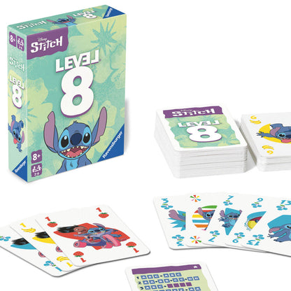 Juego de Cartas Level 8 Stitch Disney RAVENSBURGER