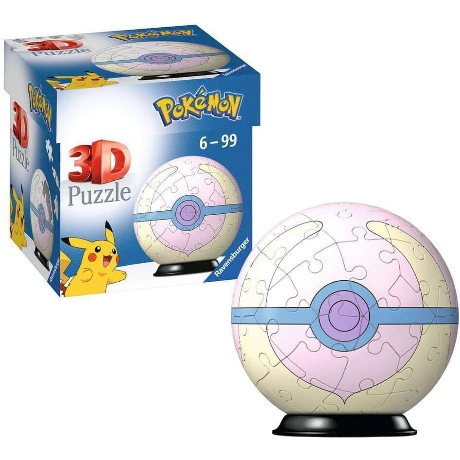 Puzzle 3D Poke Ball Pokemon 54pzs RAVENSBURGER