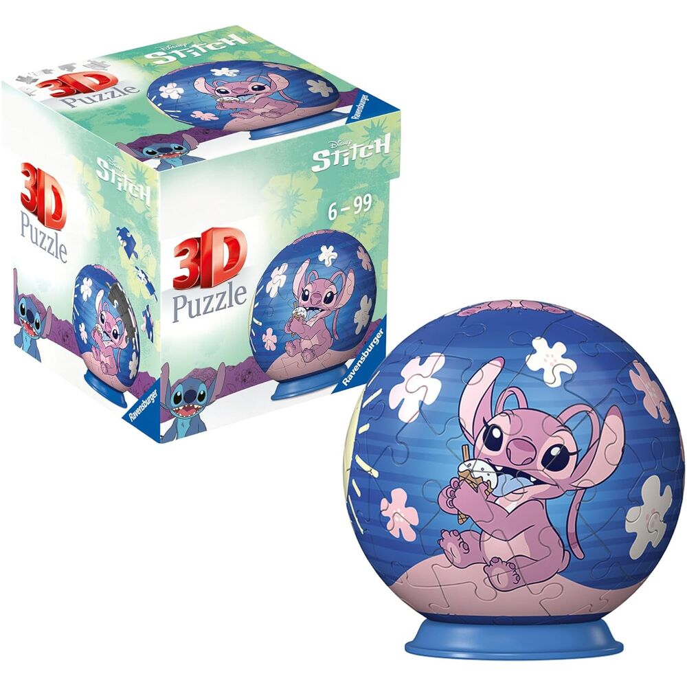 Puzzle 3D Angel Stitch Disney 54pzs RAVENSBURGER