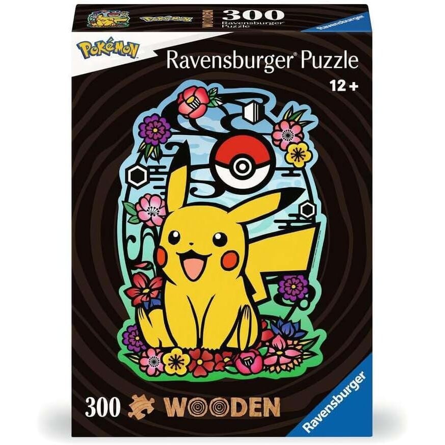 Puzzle madera Pikachu Pokemon 300pzs RAVENSBURGER