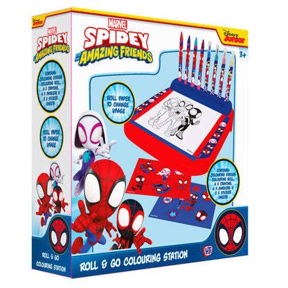 Estacion Dibujo Roll & Go Spidey Marvel CYP BRANDS