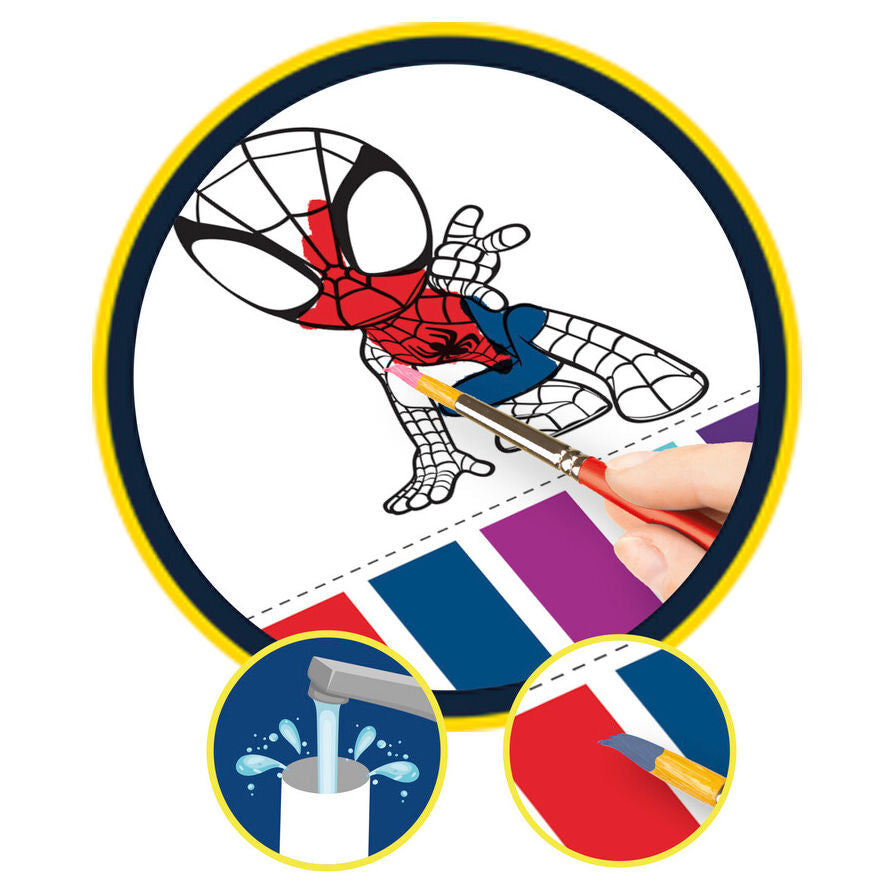 Estacion Dibujo Roll & Go Spidey Marvel CYP BRANDS