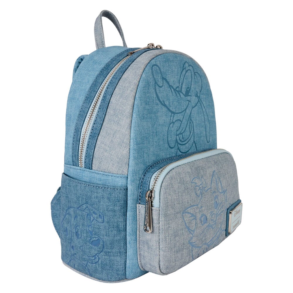 Mochila Denim Disney Loungefly 26cm LOUNGEFLY