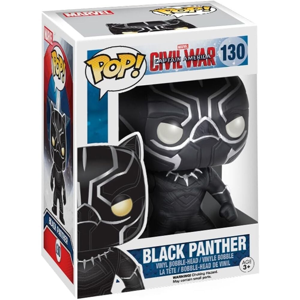 Figura POP Marvel Civil War Black Panther FUNKO